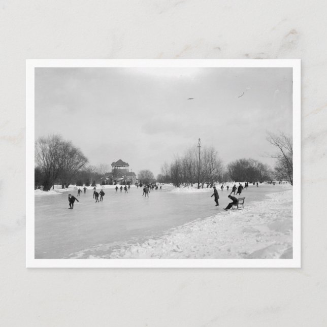 A Winter Sport Postcard (Front)