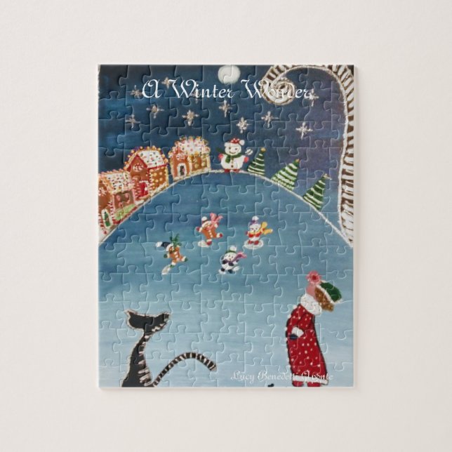 A Winter Wonder Jigsaw Puzzle (Vertical)