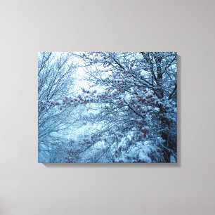 A WINTERS DAY canvas Print