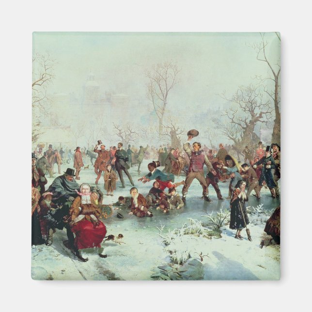 A Winter's Day in St. James's Park Magnet (Front)