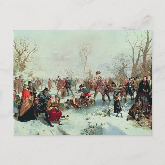 A Winter's Day in St. James's Park Postcard (Front)