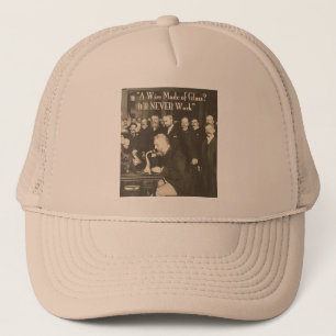 A Wire Made of Glass Humourous Tech Trucker Hat