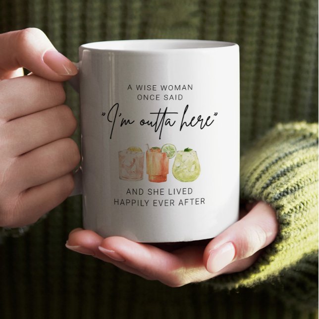 A Wise Woman Once Said Personalised Retirement Coffee Mug (Creator Uploaded)