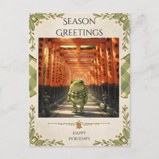 A Wish Among Torii Gates Postcard