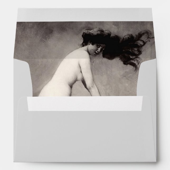 A witch and her Broom                              Envelope (Back (Bottom))