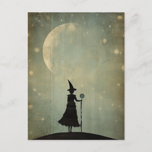 A Witch Postcard (Front)