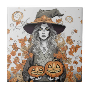 A witch's love tile
