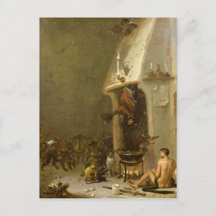 A Witch's Tavern Postcard