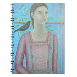 A Woman and a Blackbird are One 2012 Spiral Notebook