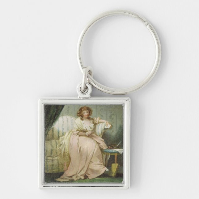 A Woman Called Anne, the Artist's Wife, c.1790-180 Key Ring (Front)