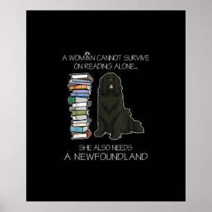 A Woman Cannot Survive Reading Alone Newfoundland Poster