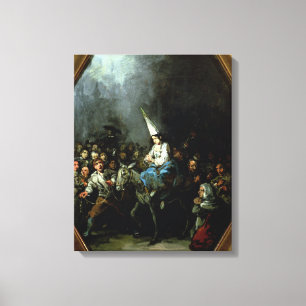A Woman Damned by The Inquisition Canvas Print