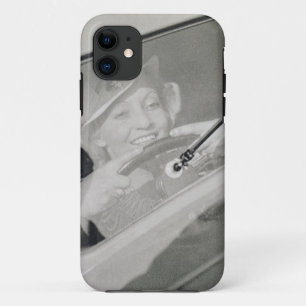 A woman driving, c.1930s (photogravure) Case-Mate iPhone case