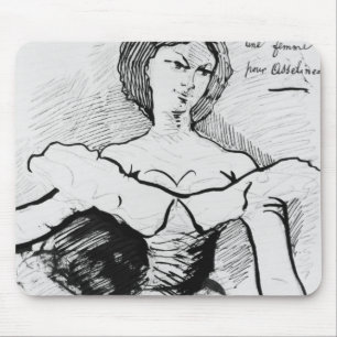 A Woman for Asselineau Mouse Pad