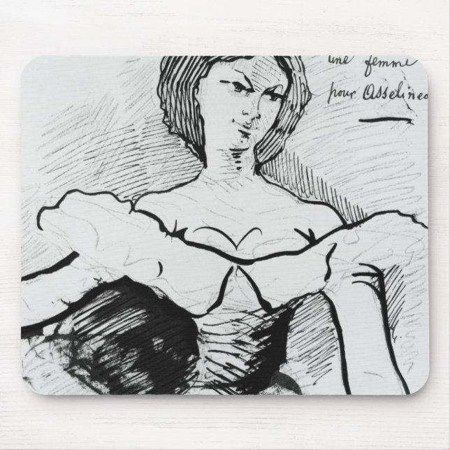 A Woman for Asselineau Mouse Pad (Front)
