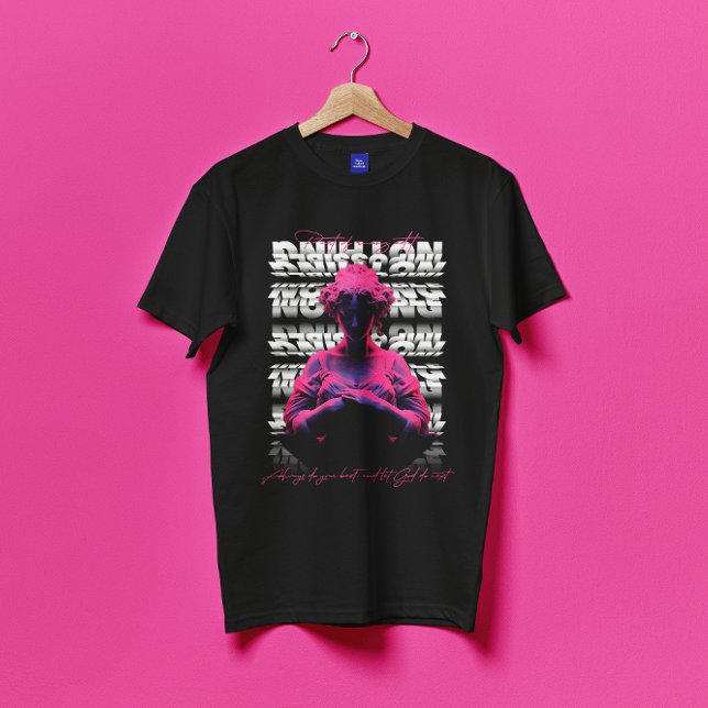 A woman in a dress statue brutalism streetwear T-Shirt (Creator Uploaded)