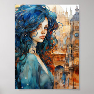 A Woman in the City Poster