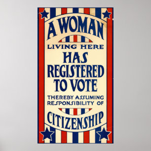 A Woman Living Here Poster