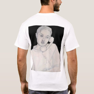 A woman named Yoko in Yokohama drawn with a pencil T-Shirt