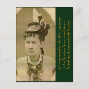 A Woman of Strength Postcard
