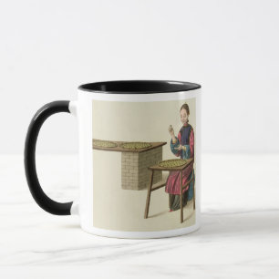 A Woman Preparing Tea, plate 21 from 'The Costume Mug