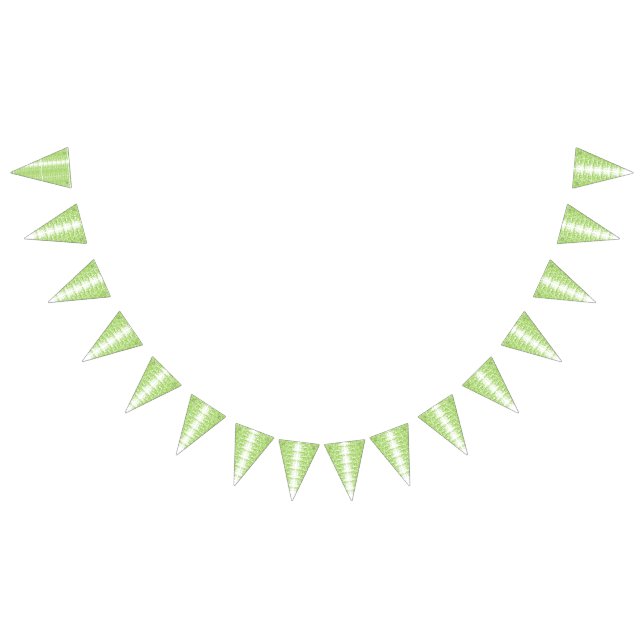 A woman wearing a grey sweater and glasses sits by bunting  (All)