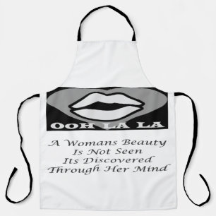 A Womans Beauty message poem feature               Apron
