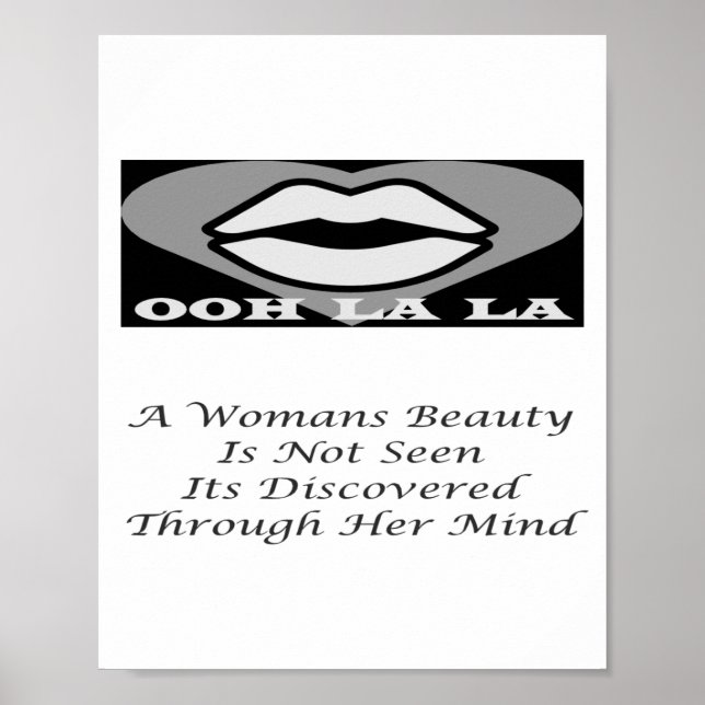 A Womans Beauty message poem feature             Poster (Front)