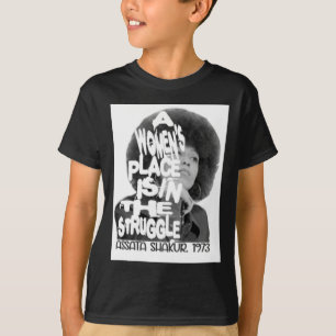 A Women's Place- Ata Shakur Sticker T-Shirt