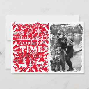 A Wonderful Time of the Year Holiday Card