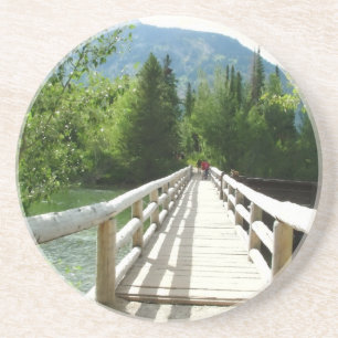 A wooden bridge in Grand Teton National Park. Coaster