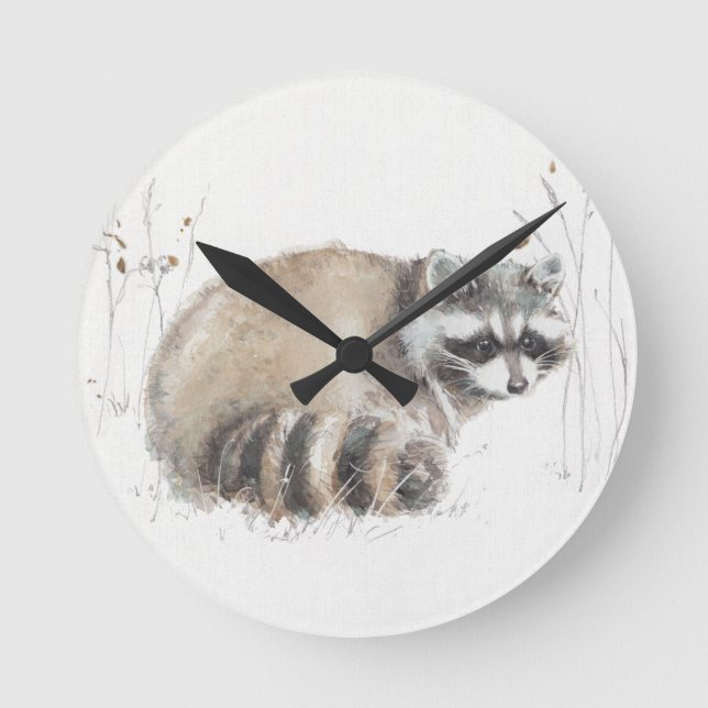 A Woodland Walk X Round Clock (Front)