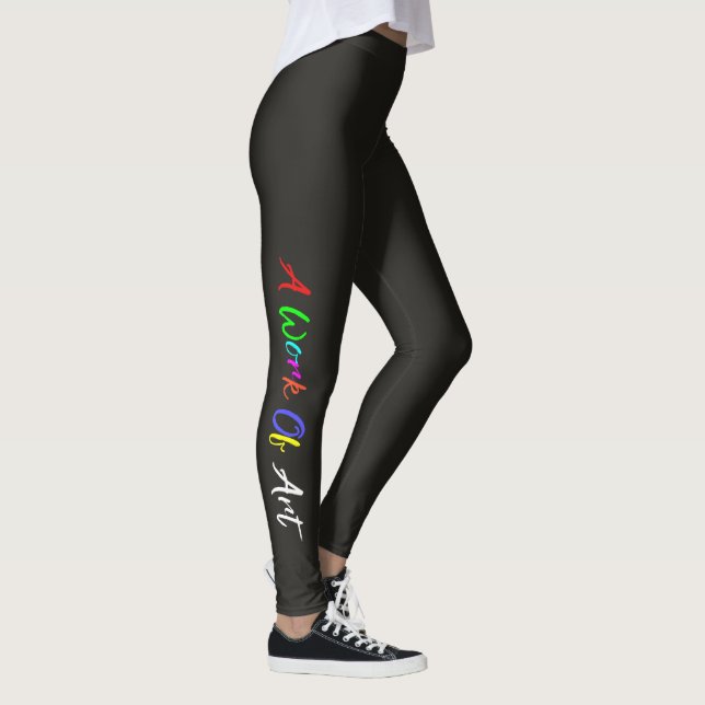 “A Work of Art" Leggings (Right)