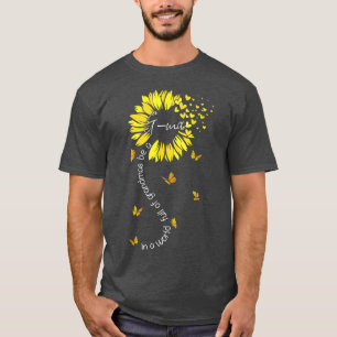 A World Full Of Grandmas Be A Gma Sunflower Mother T-Shirt