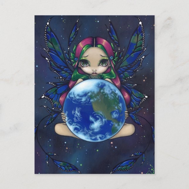 "A World in Good Hands" Postcard (Front)