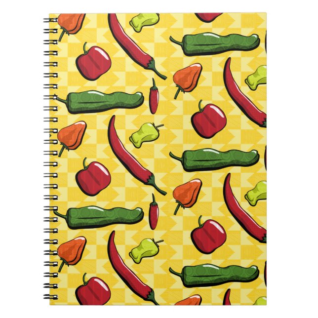 A World of Chili Peppers Notebook (Front)