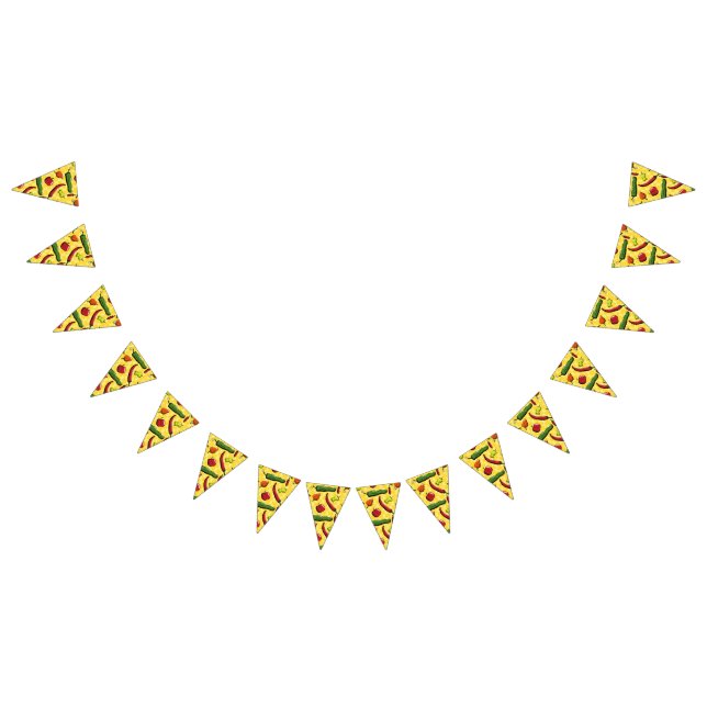 A World of Chilli Peppers Bunting Banner (All)