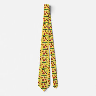 A World of Chilli Peppers Men's Neck Tie