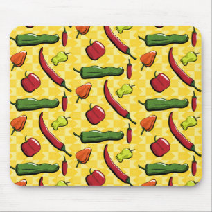A World of Chilli Peppers Mousepad