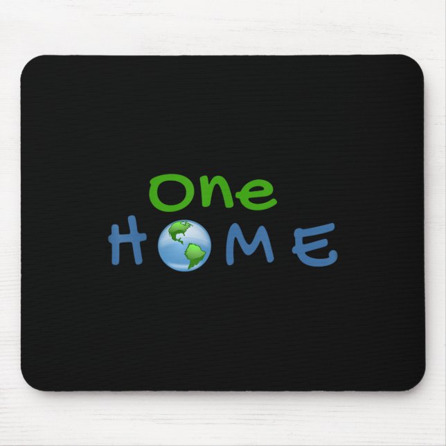 A World Of Climate Protection Environmental Protec Mouse Pad (Front)