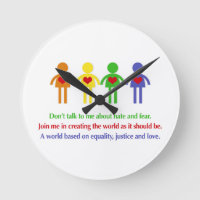 A World of Equality, Justice and Love