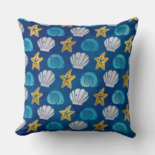 A world of Seashells Cushion