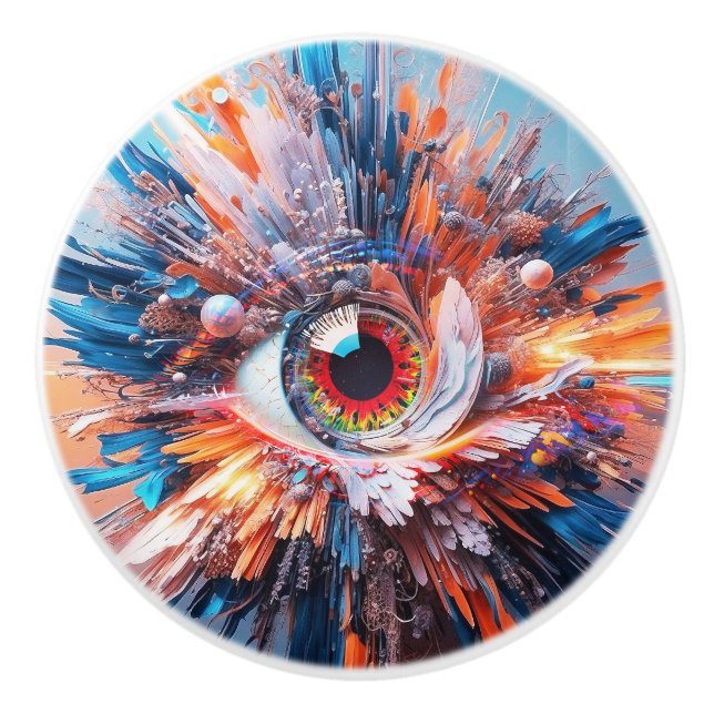 A World Of Wonder Begins With Vision Ceramic Knob (Front)