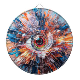A World Of Wonder Begins With Vision Dartboard