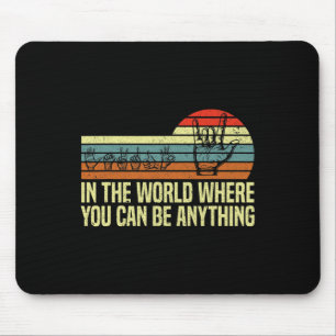 A World Where You Can Be Asl Awareness Deaf Sign L Mouse Pad