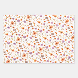 A wrapping paper that gives you the autumn mood
