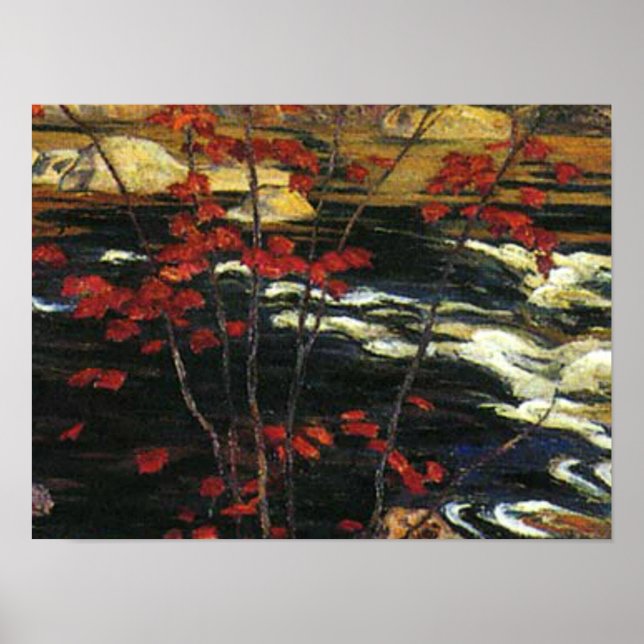 A. Y. Jackson - Red Maple Poster (Front)