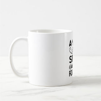 a yawn is a silent scream for coffee mug