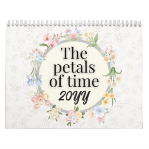 A Year in Bloom : Aesthetic Floral Gift Calendar
