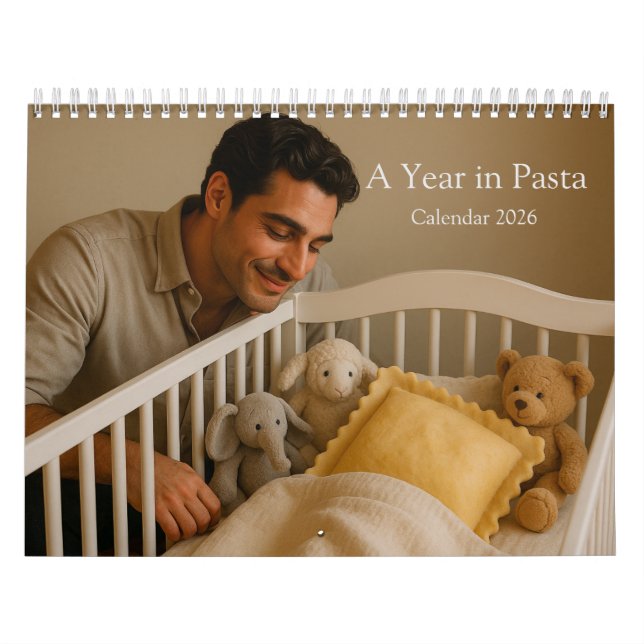 A Year in Pasta: Italy’s Carb-Fuelled Dreams Calendar (Cover)